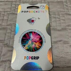 PopSocket PopGrip Phone Grip - Multicolor Tie-Dye Burst